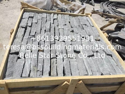 quality  Navy Quartzite Field Stone Random Quartzite Stone Veneer Natural Ledger Stone Corner Stone factory