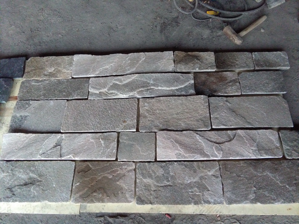 Pink Stone Cladding Pink Quartzite Wall Tiles Natural Stone Cladding Quartzite Retaining ...
