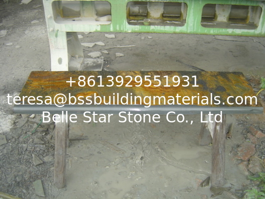 Rusty Slate Steps Multicolor Slate Stairs with Natural Cleft Surface and Bullnose