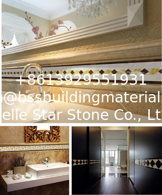 Natural Sea Shell Border Custom-Made Border Designed Sea shell Moldings for Wall Covering