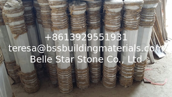 Stone Bridges Guangxi White Marble Palisade China Carrara Marble Garden Pillars Boulders