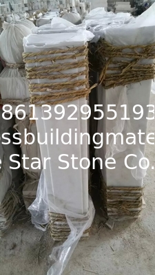 Stone Bridge Guangxi White Marble Palisade China Carrara Marble Pillars Garden Boulders