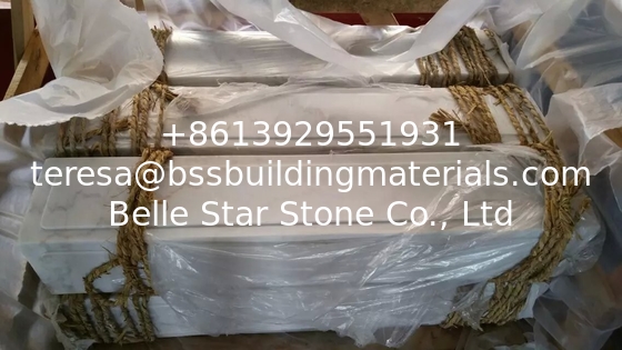 Stone Bridge Guangxi White Marble Palisade China Carrara Marble Pillars Garden Boulders