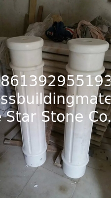 Marble Ionic Column Guangxi White Marble Roman Column China Carrara Marble Doric Column