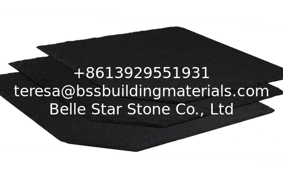 Midnight Black Slate Roof Tiles Ziyang Black Roofing Slate Black Slate Roofing Tile