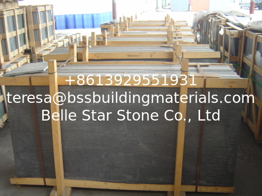 Chinese Black Slate Walkway Pavers Paving Stone Patio Stones Slate Stone for Driveway