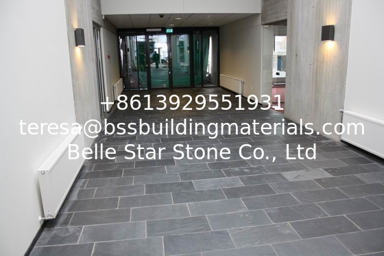 Chinese Black Slate Walkway Pavers Paving Stone Patio Stones Slate Stone for Driveway