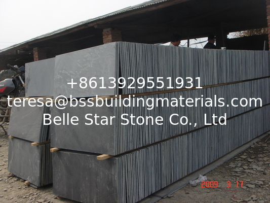 Chinese Black Slate Walkway Pavers Paving Stone Patio Stones Slate Stone for Driveway