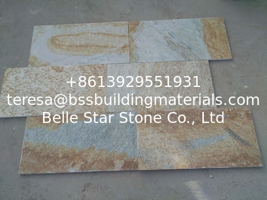Oyster Slate Tiles Natural Stone Pavers/Walkway Patio/Beige Paving Stone Pool coping Stone