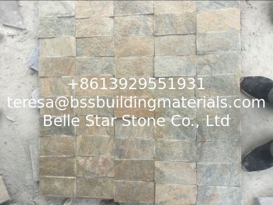 Rust Quartzite Tiles Maroon Quartzite Pavers Bronze Quartzite Patio Stones Natural Stone Wall Tiles