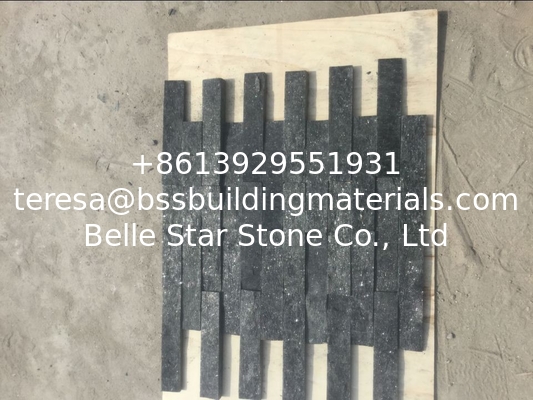Black Quartzite Wall Cladding Quartzite Wall Tiles Natural Stone Cladding