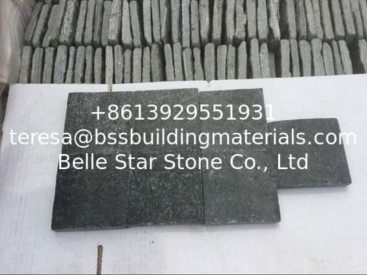 Black Quartzite Floor Tiles Natural Quartzite Stone Pavers Quartzite Wall Tiles
