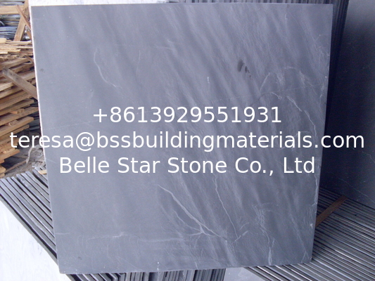 Black Slate Tiles Brushed Black Slate Stone Paving Black Slate Pavement Slate Floor Tiles