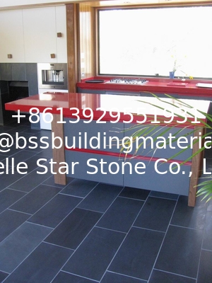 Honed Black Slate Floor Tiles Charcoal Slate Pavers Slate Slabs Slate Window Sills