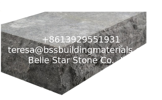 Chinese Blue Limestone Steps Natural Stone Stairs Limestone Step Risers