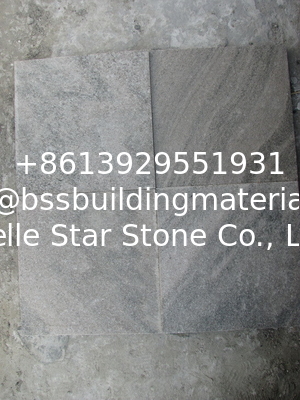 Pink Quartzite Floor Tiles Flamed Surface Shining Natural Stone Pavers Quartzite Wall Tiles