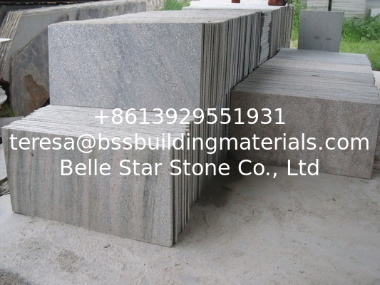 Pink Quartzite Floor Tiles Flamed Surface Shining Natural Stone Pavers Quartzite Wall Tiles