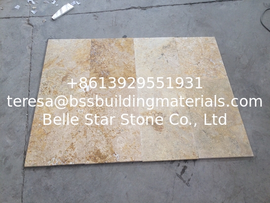 Beige Travertine Tiles Natural Stone Pavers Natural Wall Tiles Travertine Patio Stones
