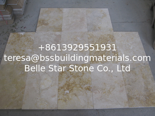 Beige Travertine Tiles Natural Stone Pavers Natural Wall Tiles Travertine Patio Stones