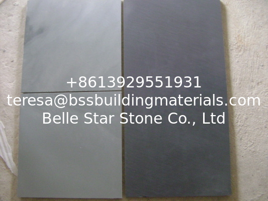 Smooth Honed Surface Black Slate Stone for Floor Tiles and Wall Tiles 60x90 60x120cm