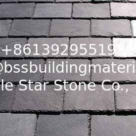 Dark Grey/Black Slate Roof Tiles Chinese Roofing Slate Stone Roofing Materials