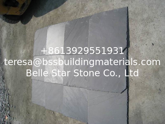 Dark Grey/Black Slate Roof Tiles Chinese Roofing Slate Stone Roofing Materials