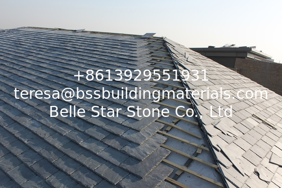 Hubei Gray Slate Roof Tiles Grey Roof Slates Natural Slate Roof