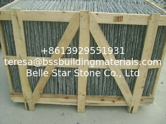 Hubei Green Slate Roof Tiles Green Roof Slates of 400x200 400x250 500x250mm