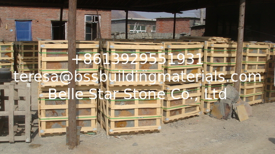 Multicolor Slate Roof Tiles Rusty Roof Slates Natural Slate Roofing