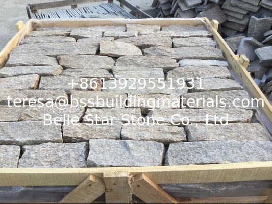Sesame Yellow Granite Field Stone Random Stone Veneer Natural Granite Ledgestone