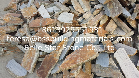 Rustic Quartzite Field Stone Natural Random Stone Veneer Quartzite Stone Cladding