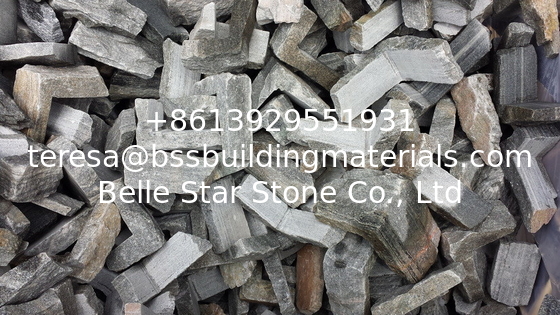Navy Quartzite Field Stone Random Quartzite Stone Veneer Natural Ledger Stone Corner Stone