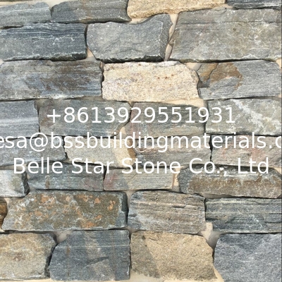 Quartzite &amp; Granite Field Stone Natural Random Stone Veneer Natural Ledger Stone