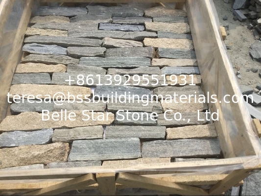 Quartzite &amp; Granite Field Stone Natural Random Stone Veneer Natural Ledger Stone