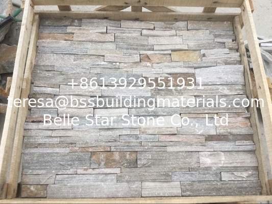 Pink Quartzite Random Stone Veneer Quartzite Field Stone Natural Stone Cladding