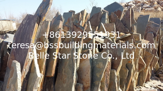 Multicolor Slate Random Flagstone,Flagstone Patio,Patio Pavers,Flagstone Wall Cladding