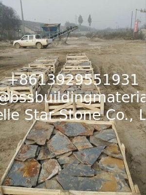 Multicolor Slate Random Flagstone,Slate Crazy Stone,Landscaping Stone,Irregular Flagstone