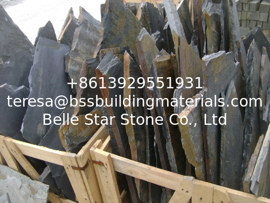 Multicolor Slate Random Flagstone,Irregular Flagstone,Crazy Stone,Landscaping Stones