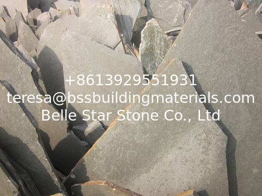 Grey Slate Random Flagstone,Irregular Flagstone,Crazy Stone,Landscaping Stones