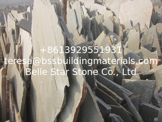 Grey Slate Random Flagstone,Irregular Flagstone,Crazy Stone,Landscaping Stones