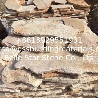 Oyster Quartzite Random Flagstone,Quartzite Flagstone Patio,Crazy Stone,Landscaping Stone