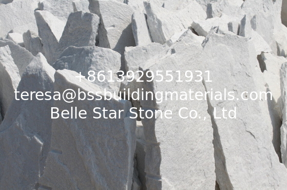 Snow White Quartzite Random Flagstone,Quartzite Random Stone,Crazy Stone,Landscaping Stone