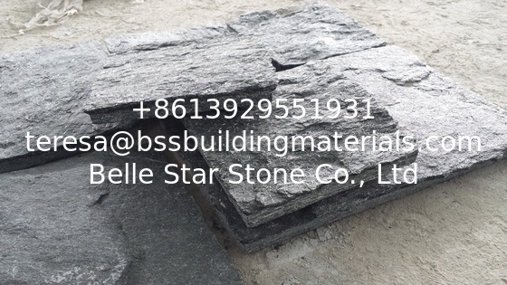 Black Quartzite Tiles Natural Quartzite Stone Wall Cladding Quartzite L Corner Stone
