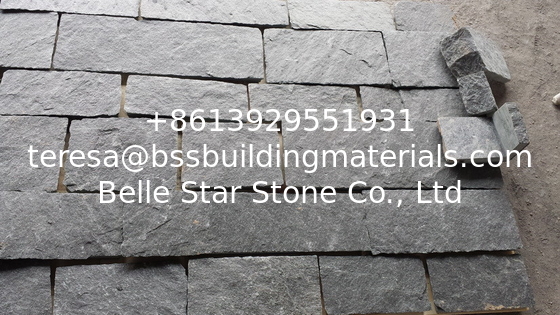 Black Quartzite Tiles Natural Quartzite Stone Wall Cladding Quartzite L Corner Stone