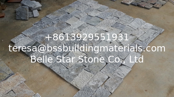Grey Slate Field Stone Natural Slate Wall Cladding Grey Slate L Corner Stone
