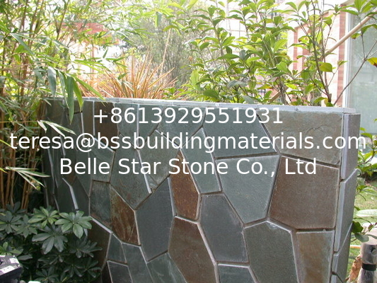 Multicolor Slate Random Flagstone,Irregular Flagstone,Crazy Stone,Landscaping Stones