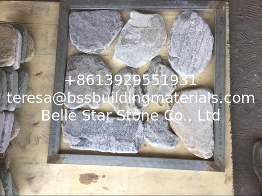 Tumbled Blue Quartzite Random Flagstone Crazy Stone Irregular Flagstone Paving Stone