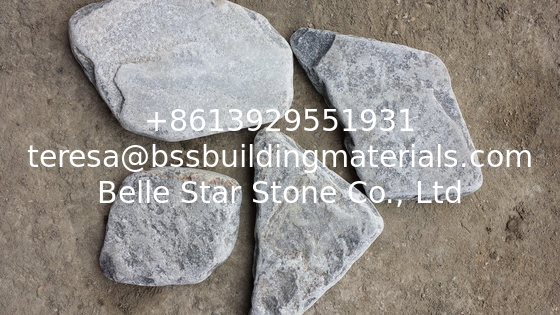 Tumbled Blue Quartzite Random Flagstone Crazy Stone Irregular Flagstone Paving Stone