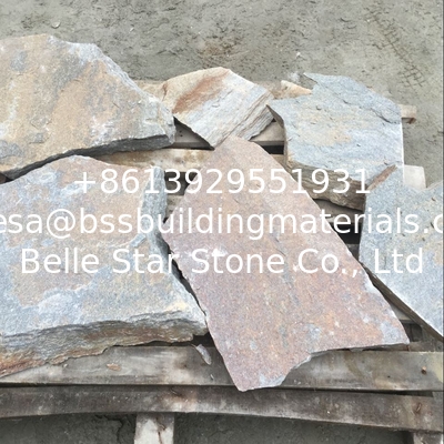 Rustic Quartzite Random Flagstone Landscaping Stones Crazy Stone Irregular Flagstone