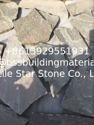 Pink Quartzite Random Flagstone Irregular Flagstone Wall Cladding Crazy Stone Random